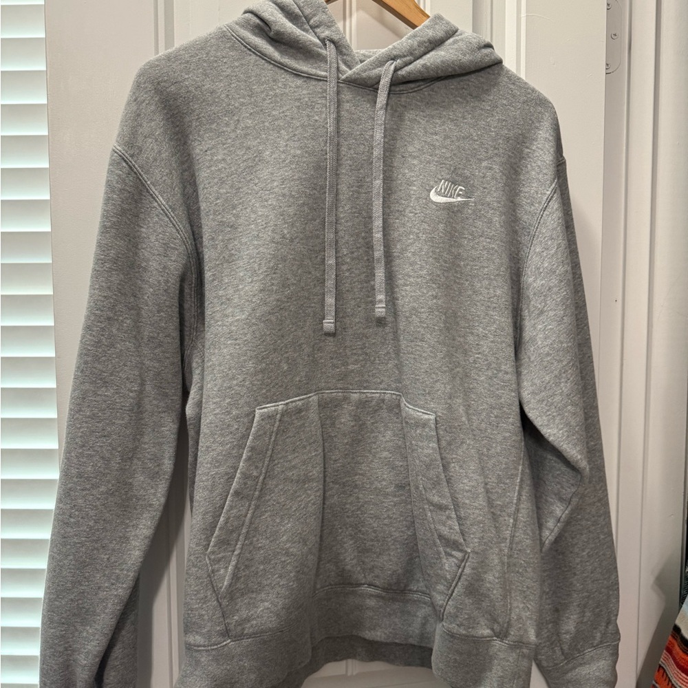Nike Men's Heather Gray Hoodie